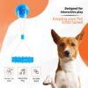 71LVYWAOpvL._SL1500_.jpg amazon basics Tug of War Interactive Dog Toy | Blue | Suction Cup | Chew Grip with Rope | Stimulating & Interactive Ball for Teeth Cleaning