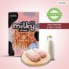 71NcGWUdTLL._SL1500_.jpg Dogaholic Milky Chew Sticks with Chicken | Soft & Tasty High-Protein Dog Treats | Ideal for Puppies & Adult Dogs Over 2 Months | 10 Piece Pack