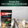 3 in 1 Magical Cat Food Topper || Joy of Best Taste || Chicken, Carrot & Pumpkin Flavour || Grain Free & Protein Rich ||Anti-Oxidant & Natural Dewormer || 70g