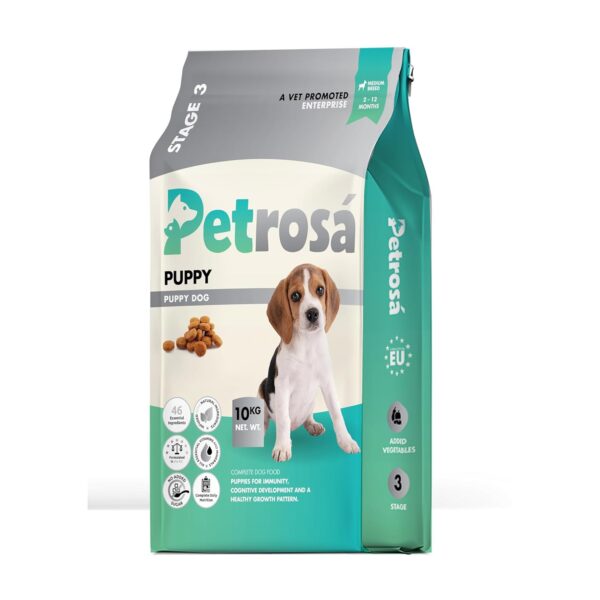 Medium Breed Puppy Dog Food | 2 to 12 Months Medium Breed Puppy Dog Food | 2 to 12 Months | Balanced Growth Formula with Essential Nutrients | Supports Immunity & Bone Development 1 Kg.