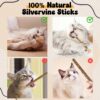 71PFLFQuNkL._SL1500_.jpg Silvervine Cat Toy - 1 Pack, Natural Matatabi Sticks for Indoor Cats, Kitten Chew Toys, Aggressive Chewers, Dental Toy for Kitten Teeth Cleaning
