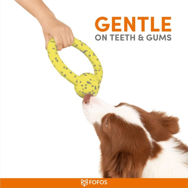 71Q1JVOtXqL._SL1500_.jpg BarkButler x FOFOS Super Puller Tug Toy - Chew Toys for Dogs, Dog Toys for Large Dogs (5-40kgs) - Yellow & Grey