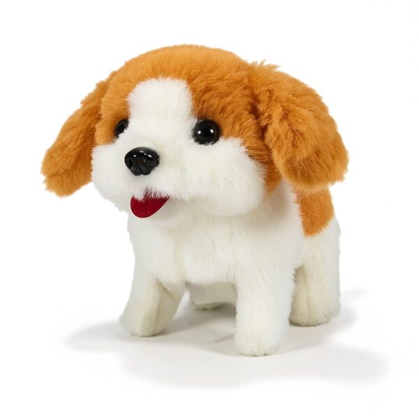 MABLE Snooby Walking & Barking Dog Toy for Kids | Interactive Battery-Operated Puppy with Sound and Movement | Soft Plush Electronic Pet Toy for Toddlers, Babies & Boys