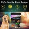 71ReinhpROL._SL1080_.jpg Magical Dog Food Topper || Joy of Best Taste || Chicken & Beet Root Flavour || Grain Free & Protein Rich || Super Energy Food || 70g