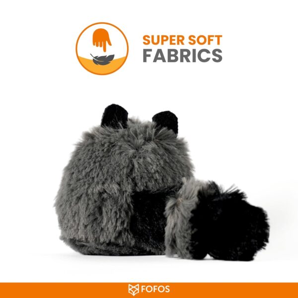 BarkButler x FOFOS Floppy Crinkle Raccoon Cat Toy - US Grade Catnip and Super Soft Fabric, Premium Cat Accessories with Catnip for Cats, Perfect Cat Toys and Kitten Toys for Playful Cats and Kittens