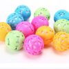 PSK PET MART Combo of 3 Squeaky Interactive Ball Toy for Dog/Puppy-Small-Multicolored