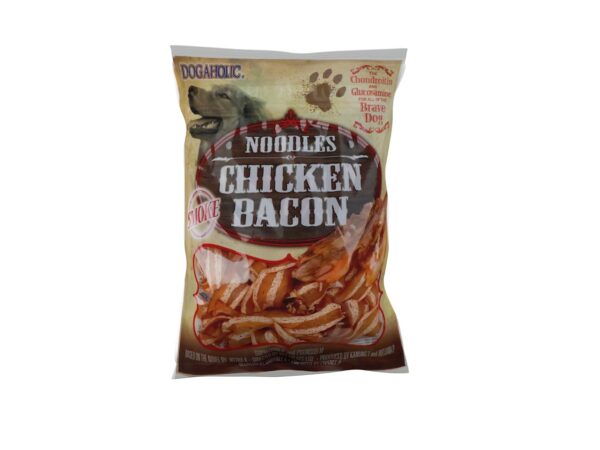 rena germany, Noodles Chicken Bacon Strips, Smoke, For All Life Stages of Dogs - 130 g