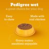 Pedigree Adult Wet Dog Food, Grilled Liver Chunks Flavour in Gravy with Vegetables, 70 g (Pack of 30), Complete & Balanced Nutrition for Adult Dogs