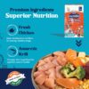 Fresh Chicken Starter Dry Dog Food 1Kg for Small Dogs | Premium Nutrition | Natural Ingredients for Easy Weaning | GMO-Free | Highly Palatable | Immune & Lactation Support