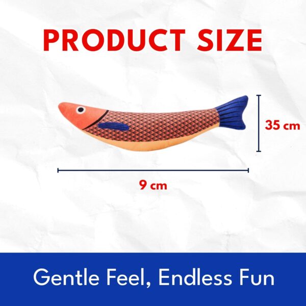 71TQJsvPGJL._SL1500_.jpg Catnip Plush Toys for Cats -Shaped - Bite-Resistant Pillow Toy for Kittens & Adult Cat Chew Toys for Play (Catnip Fish Toy)