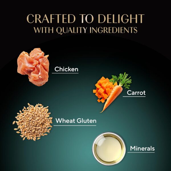 71TcXTxAcwL._SL1500_.jpg Sheba Soup with Chicken Adult Wet Cat Food, 160g (4 x 40g), Finely Sliced Pieces of Chicken in Smooth, Silky and Velvety Broth