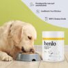 Henlo Everyday Nutrition Topper | Dog Supplement and Multivitamin | Improved Skin & Coat, Joint Support, Heart, and Gut Health Human Grade Ingredients | All Life Stages | 200g