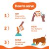 71Ui0IbUFjL._SL1500_.jpg BLEP Fresh Dog Food (Wet) Human Grade, Grain Free|Paneer, Quinoa & Mixed Veggies|Omega 3, 6, Vitamin A, D, E, B|Zero Preservatives & Sugar|Easily Digestible|for All Dog Breeds|100g (Pack of 1)