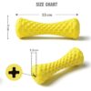 Goofy Tails Dog Toys, Rubber Dumbbell Treat Dispensing Toys for Dogs, Non-Toxic Chew Toys for Dogs, Ideal Interactive Dog Toy for All Breeds and Sizes