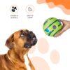 amazon basics Interactive Sound Ball Toy for Dogs and Puppies| Fun Squeaky Sounds | Pet-Safe Materials| Suitable for All Dog Breeds | Size - Large