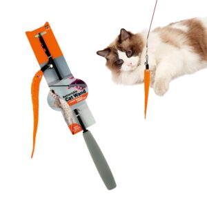 BarkButler x FOFOS Retractable Cat Worm Teaser - Interactive Cat BarkButler x FOFOS Retractable Cat Worm Teaser - Interactive Cat Toys with Catnip - Cat Toy Set - Multicoloured