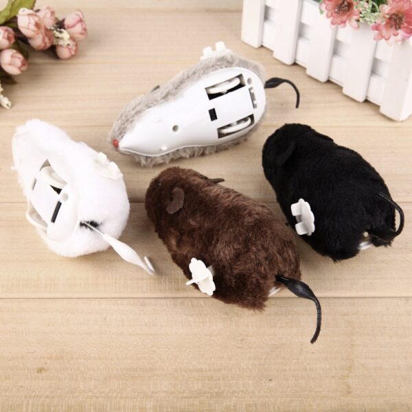 Soft Moving Toys for Kids Kittens Set of 3PCS Rat Toy for Cat Multi-Color Soft Touch Mouse Toy for Puppies/Dog/Children Entainmnet Items for Loved one (Fur Playset for Babies) Birthday Gift