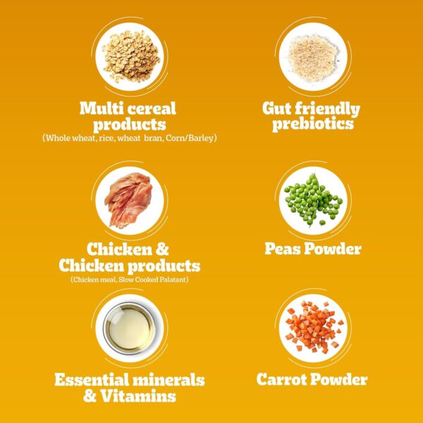 71Y7HNBDmpL._SL1500_.jpg Pedigree Adult Dry Dog Food, Chicken & Vegetables, 10 kg, Contains 37 Essential Nutrients, 100% Complete & Balanced Food for Adult Dogs