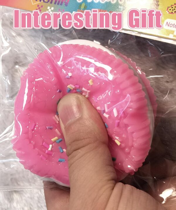 Squishy Toy, Taba Squishy Cat Paw, Squeeze Toys Cat Paw Squishy Toys Squeeze Toy for Relaxing Soft Pinch Good Gift for Kids Friends (Pink and Black)