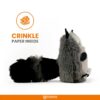 BarkButler x FOFOS Floppy Crinkle Raccoon Cat Toy - US Grade Catnip and Super Soft Fabric, Premium Cat Accessories with Catnip for Cats, Perfect Cat Toys and Kitten Toys for Playful Cats and Kittens
