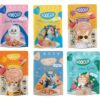 MOOCHIE Wet Cat Food Grain-Free Gravy Cat All Mix Flavour for Cat Food (6 x 85g) Wet Variety Pack Natural and Grain-Free with No Artificial Flavours