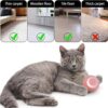 71aNkWdLjZL._SL1500_.jpg BELOXY Toy Intelligent Funny 360 Degree Rotatable Toys Rechargeable Rotating Ball with LED Light, Chasing Toy Automatic Rotating Smart Obstacle Avoiding (Pink) (Multi)