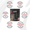 71b5fMASerL._SL1500_.jpg Luvin Artisanally Baked Premium Dry Cat Food - 1.5Kg | Cat & Kitten 6m+ | Digestive Care Optimal Growth Formula for All Life Stages
