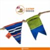 BarkButler x FOFOS S.O.S Flag Teaser Cat Toy - US Grade Organic Catnip, Multicoloured, Recycled Plastic Bottles, Jute Rope Interactive for Cats, Perfect as Kitten Toy