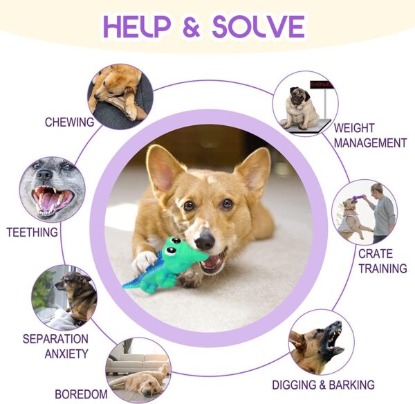 71bPjFsFcWL._SL1500_.jpg Sage Square Durable, Interactive Dog Squeaky Crocodile Toy with Built-in Squeaker for Tugging, Fetching and Cleaning Teeth. Suitable, Keeps Dogs Happy (Random Colour)