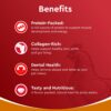 Drools Dog Treats, Dehydrated Real Chicken Chews Feet, 70g, All Life Stages, Bone