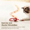 71bzbuPzkvL._SL1500_.jpg Interactive Cat Ball Toy, 2024 New Automatic Moving Dog Cat Balls, Premium Smart Self Rolling Cat Ball Kitty Toys USB Rechargeable, Cat Enrichment Toys for Bored Indoor Cats Dogs
