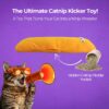 71d6GpCujL._SL1080_.jpg Cat Kicker Plush Toy Set for Cats & Kittens | Soft, Colorful & Lightweight Toys with Catnip fillable Pocket | Non-Squeaky, Fun Indoor Play | Pack of 3 (Colors May Vary)