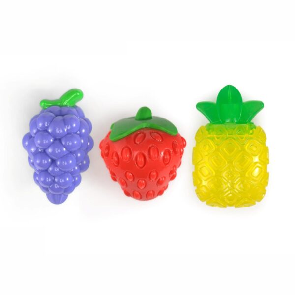 71fUXmEWivL._SL1500_.jpg BarkButler x FOFOS Fruity-Bites Loud Grape- Chew & Squeaky Toys for Dogs, Dog Toys for Large Dogs (10-30kgs) - Purple