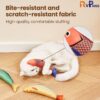 71fXhP02WWL._SL1500_.jpg RvPaws Catnip Fish Toys for Cats,1 Pcs Pack Catnip Toy Interactive Plush for Indoor Cats Toys with Bell - Scratch Chewing Teeth Grinding Pillow Cleaning Kick Bite Resistant for Kitten Toy