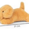 Mirada Floppy Dog Soft Toy – 21cm | Super Soft Brown Plush Stuffed Puppy for Kids, Boys & Girls | Cute & Cuddly Dog Toy Room Décor Plushie