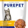 71h57z6BlpL._SL1500_.jpg Purepet Wet Cat Food,Real Tuna Flavour 1.5kg(50g X 30) Pack of 30