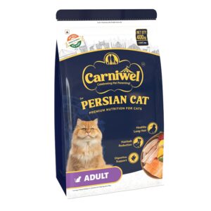 Persian Adult Dry Cat Food 400g with Antarctic Krill & Taurine | Fresh, Natural Ingredients | Highly Palatable | Supports Healthy Skin & Coat | Reduces Hairball Formation | Premium Nutrition