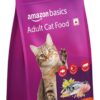 Amazon Basics Dry Cat Food | 1 Kg Trial Pack| Ocean Fish | with Real Chicken Meat & Fish | Suitable for Adult Cats | Packed with Protein | Suitable for All Breeds