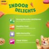 PURINA, FRISKIES Indoor Delights Adult Dry Cat Food, 1 kg, Contains Salmon, Tuna, Chicken and Vegetables Flavours