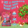 Pomegranate Chicken Sticks- 100gms | Crunchy Dog Treats | Made with Real Fruit & Chicken | Highly Nutritious | Easy to Digest | Suitable for All Dog Breeds | Pack of 1