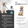 Interactive Toy | Suction Cup Chew Toy for Aggressive Chewers | Treat Dispensing Squeaky Dog Toy for Stimulation and Self-Playing | Tug of War Rope With Teeth Cleaning Ball
