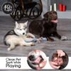 The Pets Company Natural Tug Ball with Knot Dog Rope Toy for Aggressive Chewers, Dental Tug Dog Toys for Medium & Large Dogs