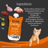Kitty yums Creamy Lickable Real Chicken Cat Treat 960g Pack(80g X 12)