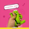 Cactus Man – Squeaky Toys for Dogs, Latex Dog Toys for Medium Dogs (0–20kgs) – Green