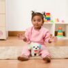 Amazon Brand - Jam & Honey Poochie Puppy Deluxe | 15 cm Electronic Plush Dog Toy | Sound-Enabled | Multicolor Ears | Soft & Huggable | BIS Certified | for Kids 3+ Years