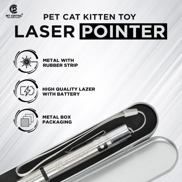 71kA61TygZL._SL1500_.jpg Cat Laser Toy | 3-In-1 Laser Toy | Interactive | USB Rechargeable | Multi-Pattern Play | Portable With Health Check Light | Engaging Fun For Cats
