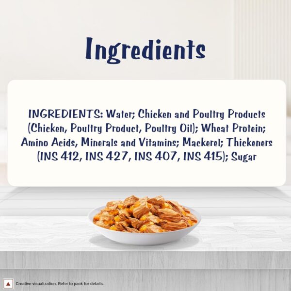 Purina Felix with Mackerel in Jelly | Wet Food for Adults | Complete and Balanced Cat Food, Pack of 12 Pouches (12 x 85 g)
