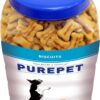 PUREPET Dog Biscuit Treats Milk Flavour 800Gm Pack, All Life Stages