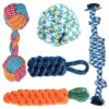 Tail Dog Toys + Dog Chew Toys + Puppy Teething Tail Dog Toys + Dog Chew Toys + Puppy Teething Toys + Rope Toys + Dog Toys for Small to Medium Dog Toys + Dog Toy Pack(Pack of 5)