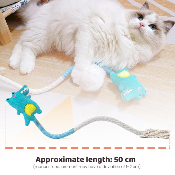 71kuDAvHsrL._SL1500_.jpg Cat Chew Toy, Kitten Toys for Indoor Cats, Cat Toy Alligator-Shaped Plush Teething Toy with Catnip, Fun and Safe Cats Toys for Kittens